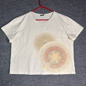 Sabaku Artwear Top Size Xl Baskets Boxy Fit